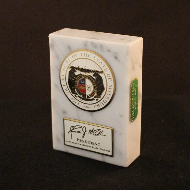 NMST Marble Paperweight